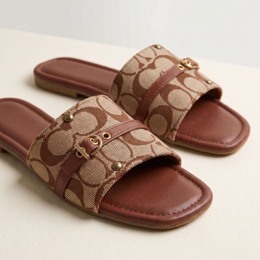Luxury Buckle Strap Flats